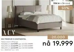 Skeidar XOV PREMIUM 15 KONTINENTAL tilbud