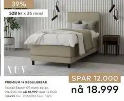 Skeidar PREMIUM 14 REGULERBAR tilbud