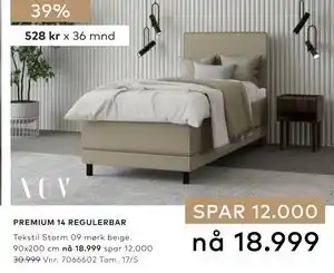 Skeidar PREMIUM 14 REGULERBAR tilbud