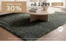 Skeidar BERBER TEPPER tilbud