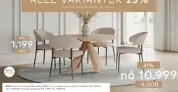 Skeidar Guest Spisebord tilbud