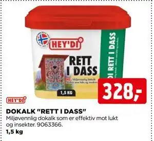 jem & fix DOKALK RETT I DASS tilbud
