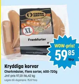 Eurocash Kryddiga korvar tilbud