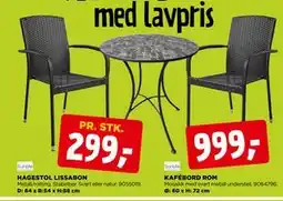 jem & fix KAFÉBORD ROM tilbud