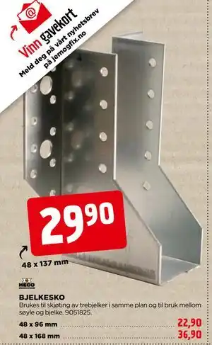 jem & fix BJELKESKO tilbud