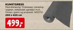 jem & fix KUNSTGRESS tilbud