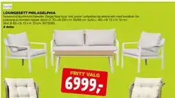 jem & fix LOUNGESETT PHILADELPHIA tilbud