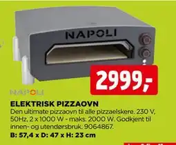 jem & fix ELEKTRISK PIZZAOVN tilbud