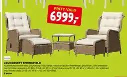 jem & fix LOUNGESETT SPRINGFIELD tilbud