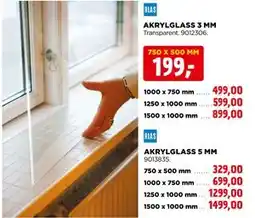 jem & fix AKRYLGLASS 5 MM tilbud