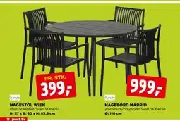 jem & fix HAGEBORD MADRID tilbud
