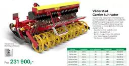 Felleskjøpet Väderstad Carrier kultivator tilbud