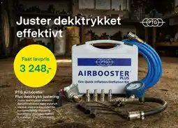 Felleskjøpet PTG Airbooster Plus dekktrykk justering tilbud