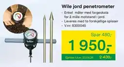 Felleskjøpet Wile jord penetrometer tilbud