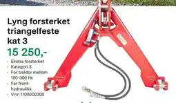 Felleskjøpet Lyng forsterket triangelfeste kat 3 tilbud
