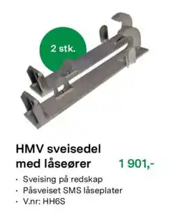 Felleskjøpet HMV sveisedel med låseører tilbud