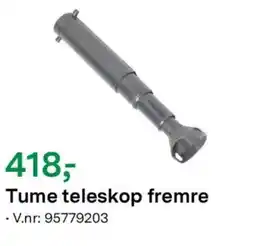 Felleskjøpet Tume teleskop fremre tilbud