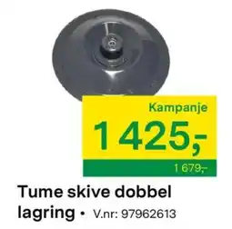Felleskjøpet Tume skive dobbel lagring tilbud