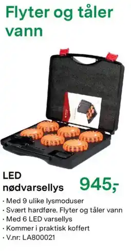 Felleskjøpet LED nødvarsellys tilbud