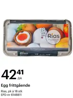 Storcash Rias Egg frittgående tilbud