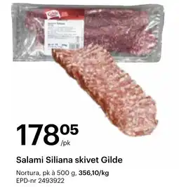 Storcash Salami Siliana skivet Gilde tilbud