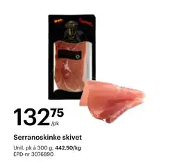 Storcash Serranoskinke skivet tilbud