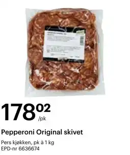 Storcash Pepperoni Original skivet tilbud