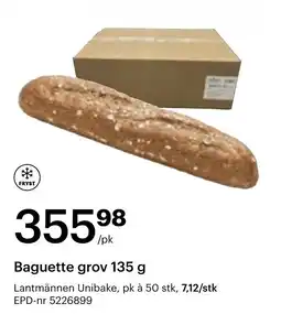 Storcash Baguette grov tilbud