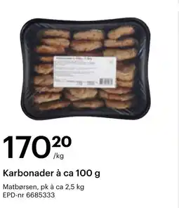 Storcash Karbonader tilbud