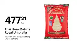 Storcash Thai Hom Mali ris Royal Umbrella tilbud