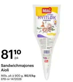 Storcash Mills Sandwichmajones Aioli tilbud