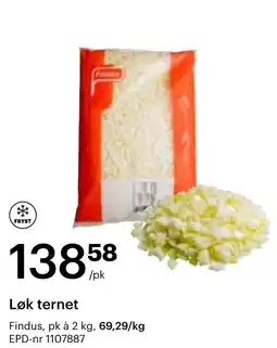 Storcash Findus Løk ternet tilbud