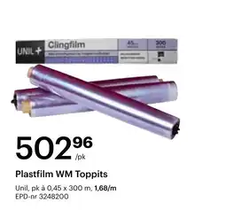 Storcash Plastfilm WM Toppits tilbud