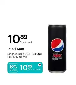 Storcash Pepsi Max tilbud