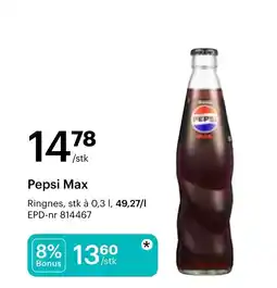 Storcash Pepsi Max tilbud