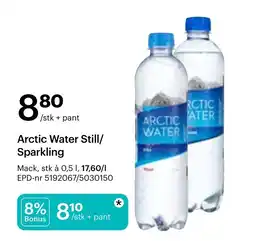 Storcash Arctic Water Still/ Sparkling tilbud