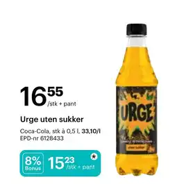 Storcash Urge uten sukker tilbud