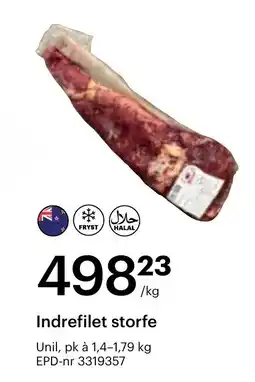 Storcash Indrefilet storfe tilbud