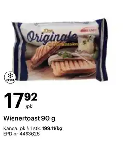 Storcash Kanda Wienertoast tilbud