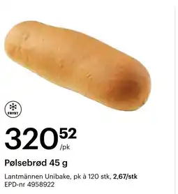 Storcash Pølsebrød tilbud