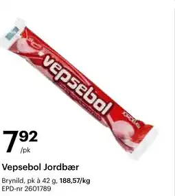 Storcash Vepsebol Jordbær tilbud