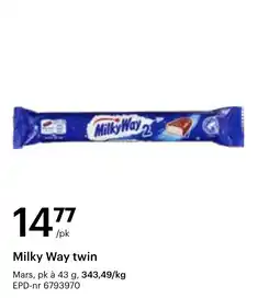 Storcash Milky Way twin tilbud