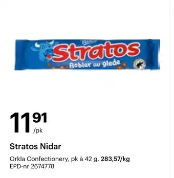 Storcash Stratos Nidar tilbud