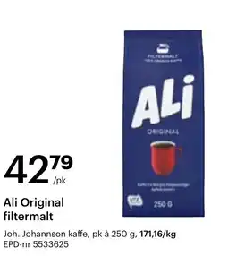 Storcash Ali Original filtermalt tilbud