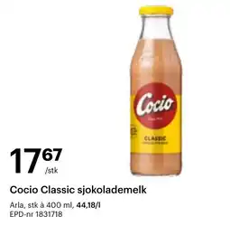 Storcash Cocio Classic sjokolademelk tilbud