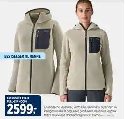 Sport 1 PATAGONIA R1 AIR FULL-ZIP HOODY tilbud