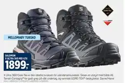 Sport 1 SALOMON X ULTRA 360 MID GTX tilbud