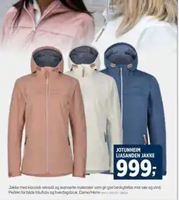 Sport 1 JOTUNHEIM LIASANDEN JAKKE tilbud