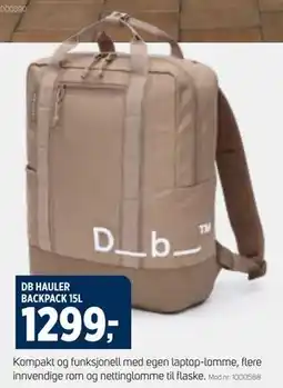 Sport 1 DB HAULER BACKPACK 15L tilbud