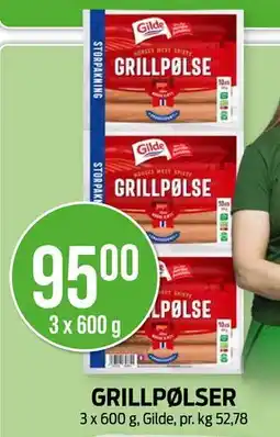 Kiwi GRILLPØLSER tilbud